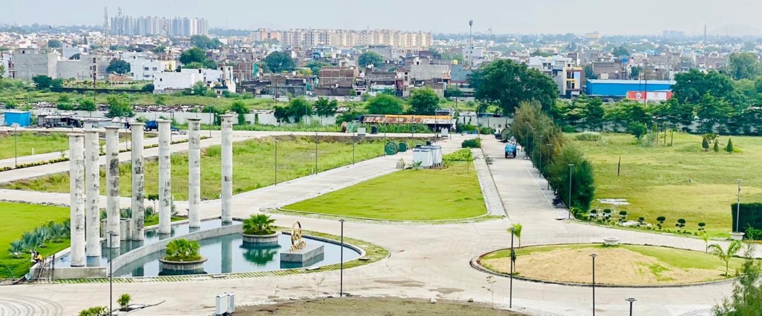 Aerial view of Golconda